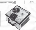 1958 Telectro # 1960 Reel Tape Recorder Photofact Manual Player Sams. Fixed Price $11.04.