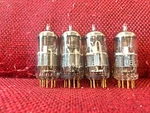 Philips Sq E188CC By Amperex Gold Pins Used But Tested Strong Matched Quad. Fixed Price $980.00.