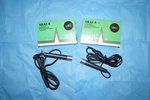 Set 2 Vintage Akai ADM-6 Dynamic Microphone Non Directional Imp 50K W/ Stands. Fixed Price $50.00.