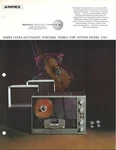 Data Sheet - Ampex 2161 Stereo Tape System C1975 Brochure (CE06). Fixed Price $9.51.