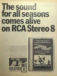 Rca Victor Stereo 8 Cartridge Tape Sound Of Music Home/car Vintage Print Ad 1967. Fixed Price $16.77.
