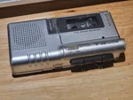Aiwa TP-M140 Handheld Cassette Voice Recorder Broken For Parts Not Working. Fixed Price $8.00.