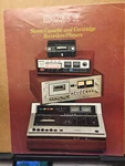 Vtg Sony Catalog Cassette Tape Decks 8 Track Players Cartridge Superscope. Fixed Price $13.98.