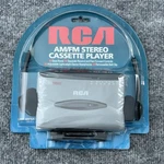 Rca Portable Stereo Cassette Tape Player Amfm Radio Bass Boost RP-1820 Sealed. Fixed Price $43.90.
