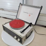 Columbia Masterwork M-2201 4-SPEED Portable Record Player For Repair. Fixed Price $49.99.