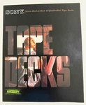 Vintage Sony Catalog Reel To Tape Decks Players Superscope 1010-013C. Fixed Price $19.95.