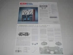 Akai Open Reel To GX-260D Stereo Brochure '78 4 Pages, Article, Specs, Info. Fixed Price $9.99.