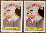 Scotch Tate / Scott Tape: Lunch Box Leftovers Ssfc Series 3 Sp Pee-wee (2 Cards). Fixed Price $79.99.