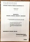 Tandberg 3300X 3400X 3500X 3600 Xd Reel To Parts List Manual *original*. Fixed Price $14.97.