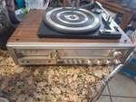 Vintage Lloyd's Player And Tape Recorder Lights Up, Not Tested. Fixed Price $48.50.