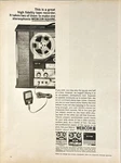 Webcor Squire High Fidelity Tape Recorder Takes Two To Make One" Print Ad 1963. Fixed Price $10.55.