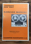 Tandberg Model 4000X 4000-X Tape Recorder Service Manual *original*. Fixed Price $44.97.