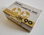 Tdk Crc Cassette Empty Box Holds 10 Gold Reel Tapes Cardboard. Fixed Price $45.00.