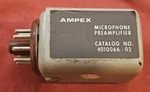 Ampex Microphone Pre Cat. 4010066-02. Fixed Price $45.00.
