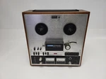 Vintage 1970S Akai 250D Four-head Reel To Tape Deck (powers On, Needs Work). Fixed Price $239.99.