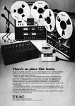 Teac 3340S First Home 4-TRACK Multichannel Recorder A-3300S2T 1975 Print Ad. Fixed Price $23.99.