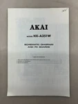 Akai HX-A351W Original Schematics Free Shipping. Fixed Price $12.00.