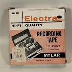 Electra Hi Fi Recording Tape 1/4" Mylar Dupont 225 Ft New Old Stock Box. Fixed Price $10.99.