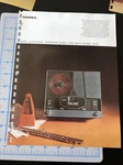 Vintage Ampex 1450 Reel Tape Recorder Brochure Spec Sheet 1960S. Fixed Price $16.24.