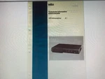 Braun Service Manual Digital Megapack. Fixed Price $8.99.
