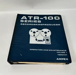 Ampex ATR-100 Recorder / Reproducer Operation And Maintenance Volume 4890407. Fixed Price $79.99.