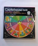 Capitol Sound Tape Unrecorded 7" Reel 1800' Mil W/ Hippie Box Sealed. Fixed Price $29.00.