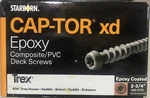Starborn Cap-tor Xd Composite Deck Screws 2-3/4" Tree House Epoxy Coated 350PCS. Fixed Price $29.95.