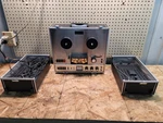 Teac - 1600U Suitcase Style Reel To Tape Player W/ Big Built In Speakers. Fixed Price $159.99.