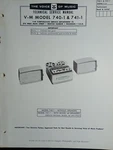 Voice Of Music 740-1 741-1 Reel To Service Manual. Fixed Price $29.99.