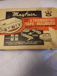 Mayfair Transistor Reel Tape Recorder TR-1964 Iob Not Working. Fixed Price $35.00.