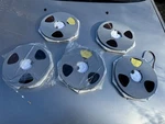 Lot Of Vintage 10.5" Gray Plastic Polyline Reel-to-reel W Tape. Fixed Price $75.00.