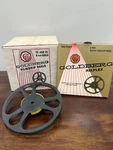 Lot Of 12 Vintage Goldberg 8MM Relflex 400' 7" Film Reel & Box. New Stock. Fixed Price $65.00.