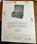 1950 Crestwood CP-201 Tape Recorder Photofact Service Manual Foldout Folder. Fixed Price $8.80.