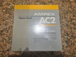 Vintage Ampex AC2- 10.5" Metal Reel To Recording Tape-in Box...looks Unused. Fixed Price $45.00.
