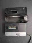 Midland International Cassette Player Recorder (model 12-142) W/ Leather Case. Fixed Price $9.95.