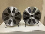 Akai 7 Metal Takeup Reel To Inch Lot 2 - Original. Fixed Price $290.00.