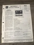 Motorola TR3500 Tape Deck Service Manual Original Copy! Reel Schematics. Fixed Price $20.00.
