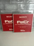 Lot Of 2 Sony Type R-11A Metal 10.5 Take-up Reel For 1/4 Audio Tape. Fixed Price $50.00.