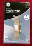 General Electric Grounding Toggle Switch, Case, 192 SWITCHES/48 Boxes. Fixed Price $85.00.
