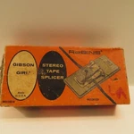 Vintage Robins Gibson Girl Stereo Tape Splicer Model: TS-7J W/box. Fixed Price $9.50.