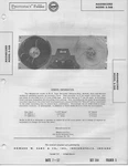 1957 Magnecord S-36B Reel Tape Player Service Manual Photofact Schematic. Fixed Price $8.99.