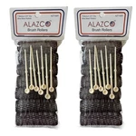 14 Pc Vintage Style Hair Medium Brush Rollers & Pins Mesh Curlers Wi. Fixed Price $19.99.