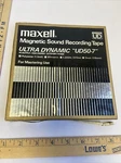 Maxell Magnetic Sound Recording Tape Ultra Dynamic UD50-7. Fixed Price $20.00.