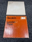 Two Reels Of 3M And National Audio 1/4" To Leader Tape. Fixed Price $19.99.