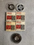 Lot Of 7 Reel Sound Recording Burgess - 200 100 Tdk Synchrotape. Fixed Price $66.66.