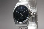 EXC+5 Vintage Seiko Silver Wave 7121-701A Quartz Mens Watch From Japan. Fixed Price $99.00.