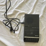 Sony TCM-828 Cassette-corder Handheld Voice Recorder W/ Headphones. Fixed Price $39.00.
