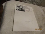 Vintage Sony Stereo Tapecorder Reel Recorder TC-666D Owner's Instruction Manual. Fixed Price $12.99.