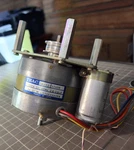 Teac EM282 13400 Capstan Motor Assembly W/pulley &capacitor For 1230 Reel. Fixed Price $45.00.