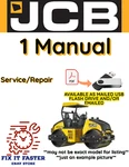 Jcb Vm 1500 Roller Service Repair Shop Manual Pdf Usb. Fixed Price $30.00.